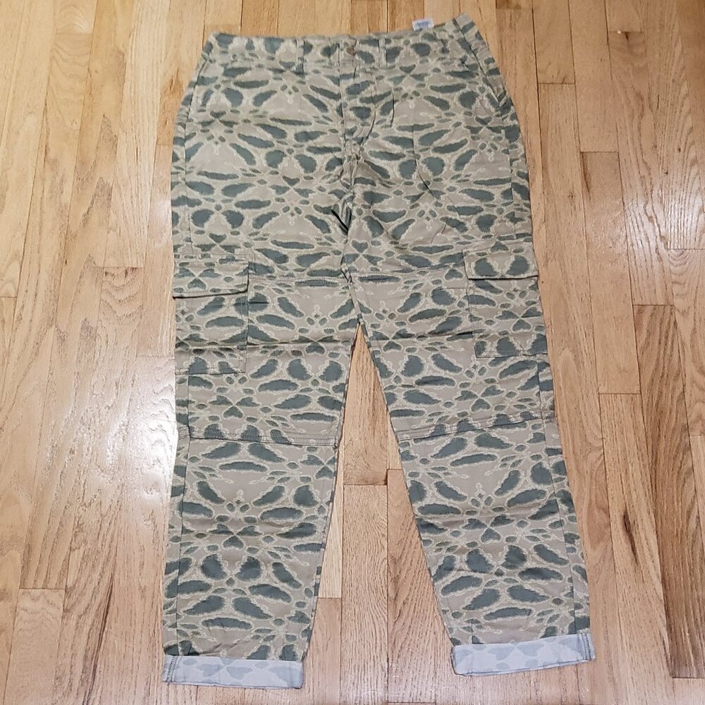 NWOT Seven7 Utility Ankle Camo Concrete Camouflage Lightweight Pants size 8